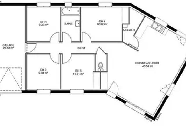 Achat maisons Jaulgonne 5 pièces