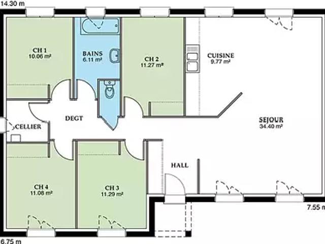 Achat maisons La Vaupalière 4 pièces