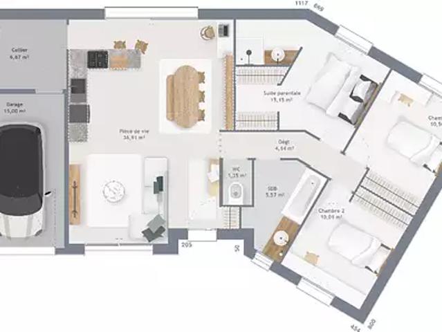 Achat maisons Lalacelle 5 pièces