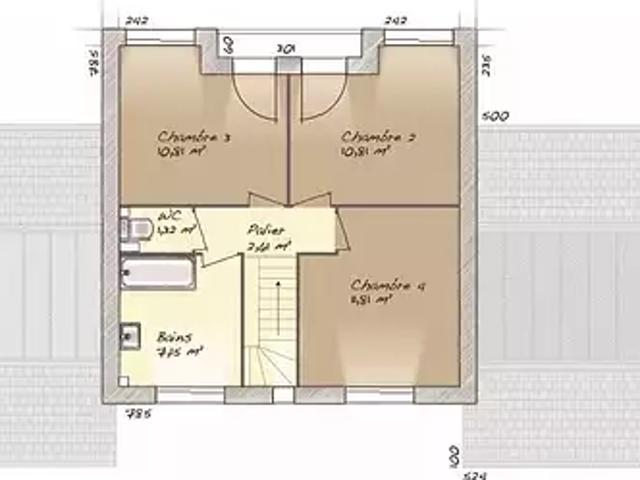 Achat maisons Le Boulay Morin 6 pièces
