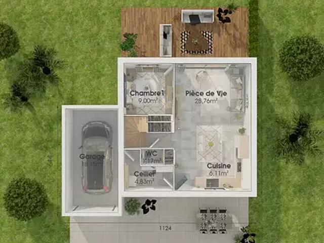 Achat maisons Le Plessis Bouchard 5 pièces