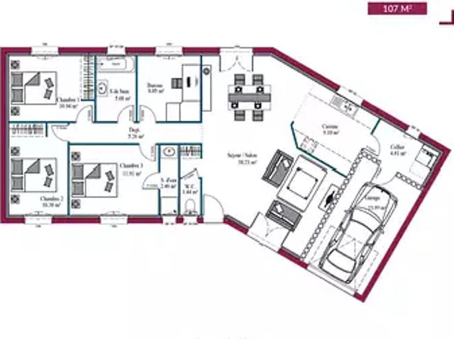 Achat maisons Le Tuzan 4 pièces