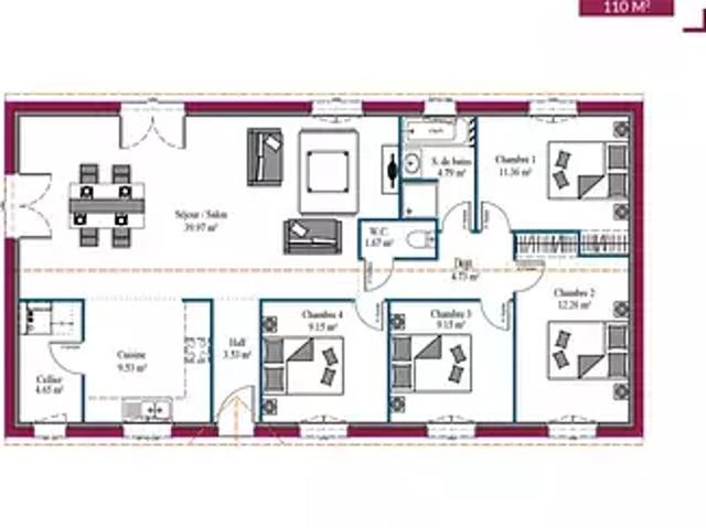 Achat maisons Léogeats 5 pièces