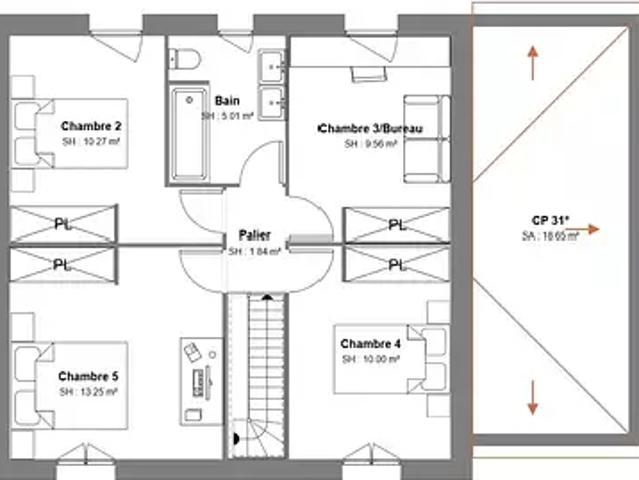 Achat maisons Les Veys 7 pièces