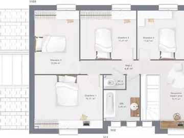 Achat maisons Pierrelaye 8 pièces