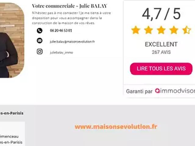 Achat maisons Presles 6 pièces