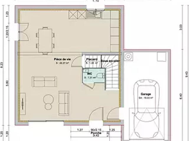 Achat maisons Reyrieux 4 pièces