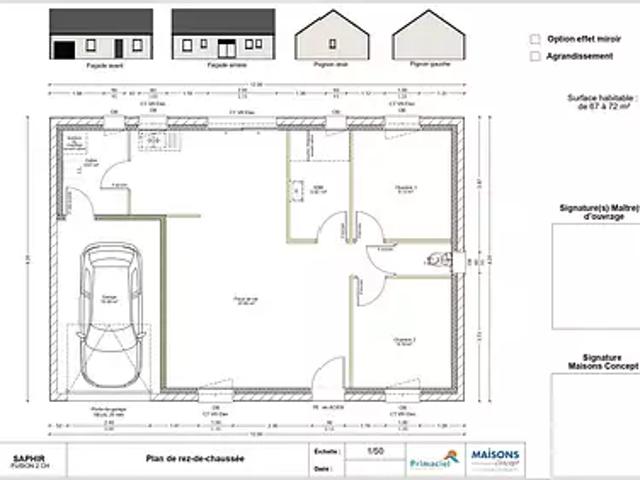 Achat maisons Sablé sur Sarthe 3 pièces