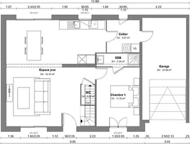 Achat maisons Saint Georges Montcocq 7 pièces