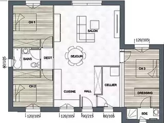 Achat maisons Saint Révérend 4 pièces