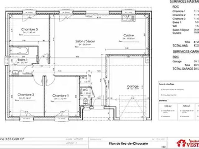 Achat maisons Saulxures lès Nancy 4 pièces