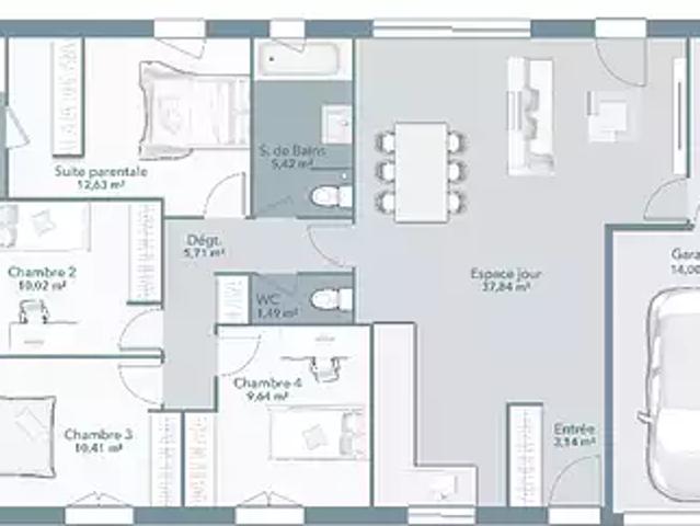 Achat maisons Teyran 5 pièces