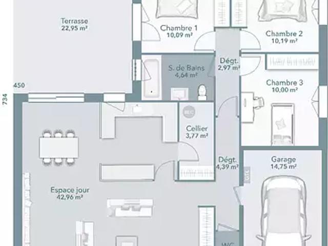 Achat maisons Toulouse 4 pièces