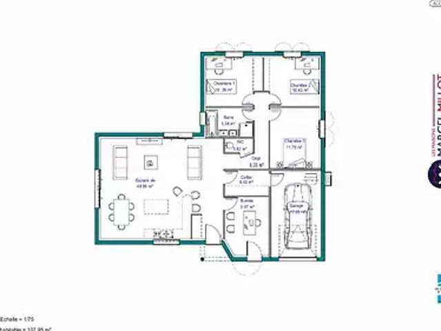 Achat maisons Verneuil sur Vienne 6 pièces