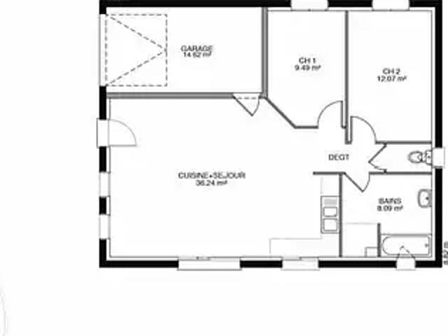 Achat maisons Wavignies 3 pièces