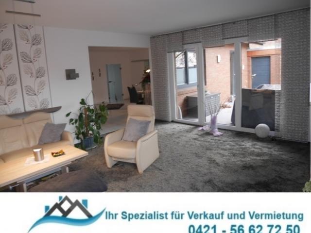Achim Mitte: Barrierefreier Bungalow, 3 4 Zi Carport, Garage, 2 Terrassen und gr. Ausbaureserve
