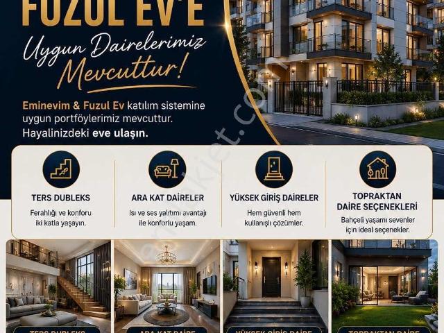 Acil Sıfır 3+1 Yeni Çatı Piyes Daire