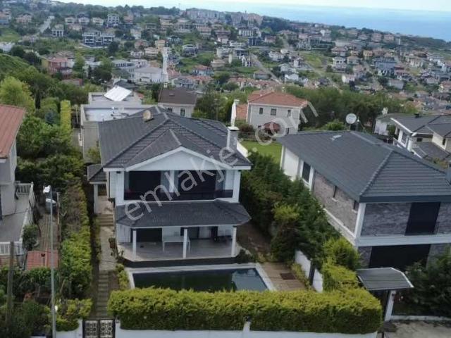 Acr Gyd'den Şile Balibey Mah.'de Deniz Manzaralı Satılık Villa
