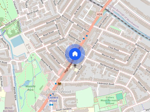 Acre Road, Colliers Wood
