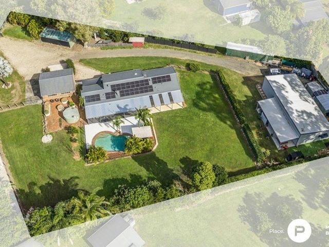 Acreage dual living with a pool