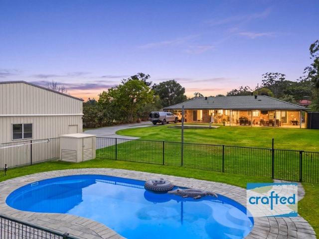 acreage life | The Perfect Acreage Immaculate Family Home + Patio Overlooking Pool & BIG Shed on DREAM BLOCK