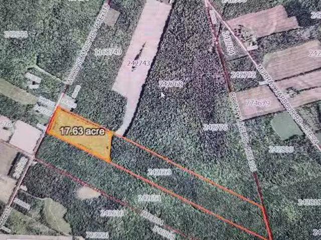 Acreage Wood Islands Road, Caledonia, PE, C0A 1A0 vacant lan.