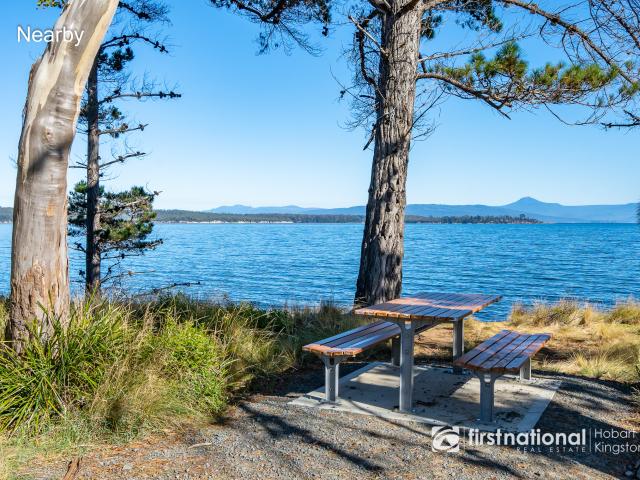 Across the Road from the Pristine Waters of Daniels Bay