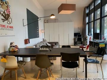 Aachen Frankenberger Viertel, möblierte, loftartige 2,5 Zimmerwhg. mit Terrasse und Stellplatz
