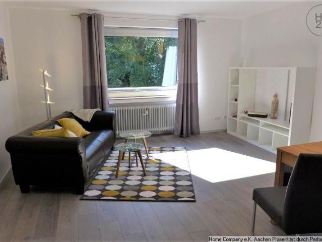 Aachen Süd/Burtscheid: Modern möbl. 2 Zi Whng. m. Balkon in guter Lage