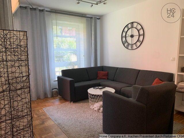 Aachen Zentrum: Modern möbl. 3 Zi. Whng. in absolut ruhiger Lage  PKW Stellpl. anmietb