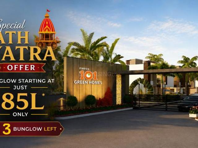 Aaditya Pimpan 101 Green Homes,Pipan 3 BHK Villa For Sale Ahmedabad