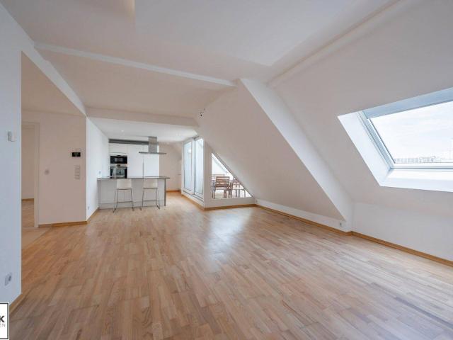 ab 15.8.* Gut aufgeteilte, helle Dachgeschosswohnung ~ 104 m² in der Gerlgasse mit vielen Extras!