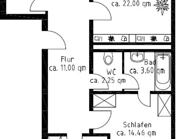 AB 15.11.: Tolle 3 Zi. Whg. in grüner Wohnanlage zu vermieten!