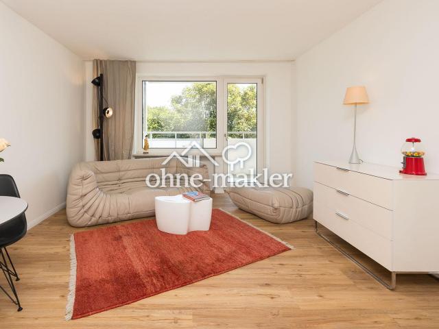 Ab 1.9. ODER 1.10: Möblierte 1,5 Zimmer Wohnung in München Johanneskirchen – hochwertig saniert