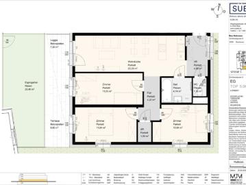AB JUNI: Geräumige 4 Zimmer Wohnung mit GARTEN in Stockerau