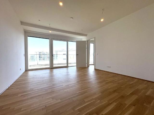 AB SEPTEMBER: DANUBE VIEW I Exklusive 2 Zimmer Wohnung mit Terrasse