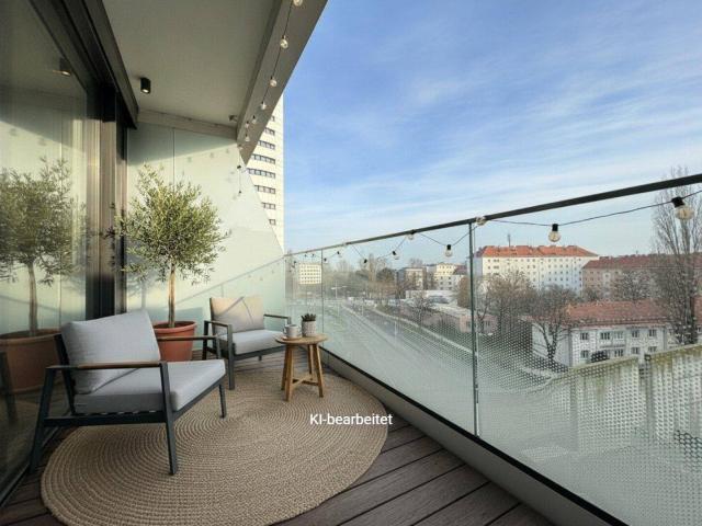 ab September: DANUBE VIEW Zeitgemäßes Wohnen mit Blick auf die Neue Donau
