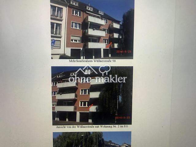 Ab sofort: 2 Zimmer, Küche, Bad mit Balkon in Uninähe