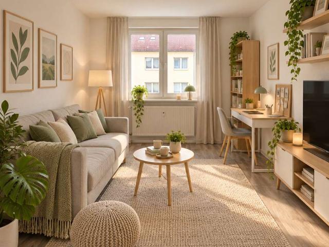 Ab sofort verfügbar! 2 Raum Wohnung Nähe Greifswald zu vermieten
