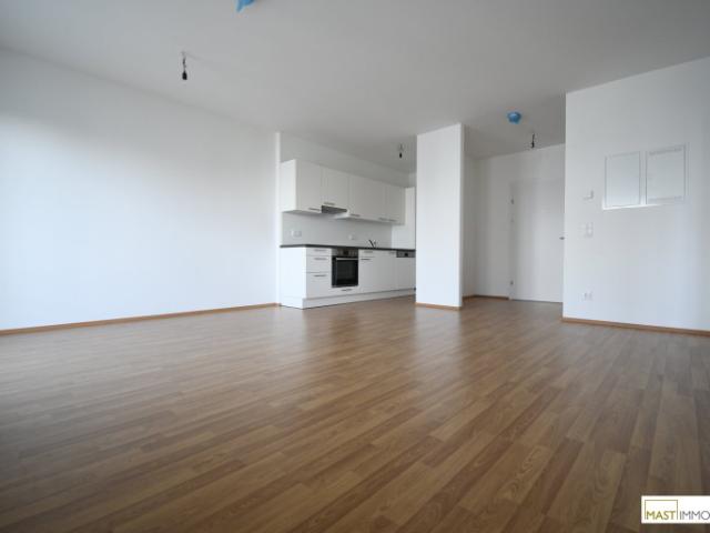 Ab sofort verfügbar 2 Zimmer Balkon Wohnung inkl. EWE Einbauküche direkt in Spillern Neubau Bj. 2019