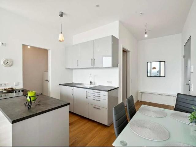Above Vienna’s Rooftops – 18th Floor Living with Panoramic Views, Gym & Parking, Vienna Amsterdam Apartments for Rent