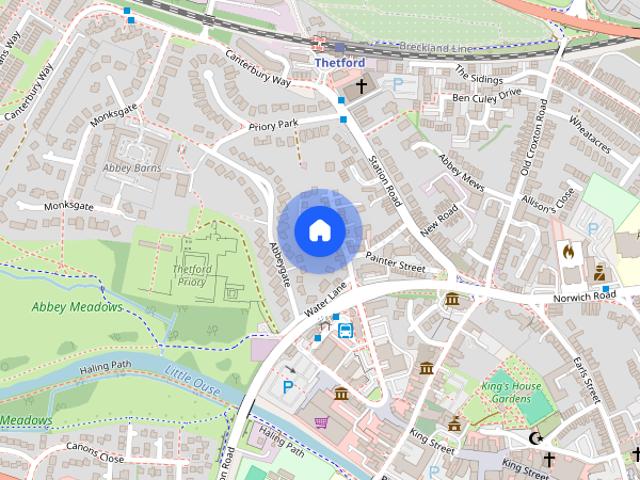 Abbey Green, Thetford, Norfolk, IP24