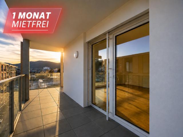 Abendsonne I Neubauwohnung I XL Balkon