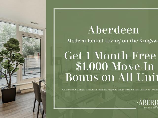 Aberdeen on The Kingsway Bamburg 509 Apartment for Rent