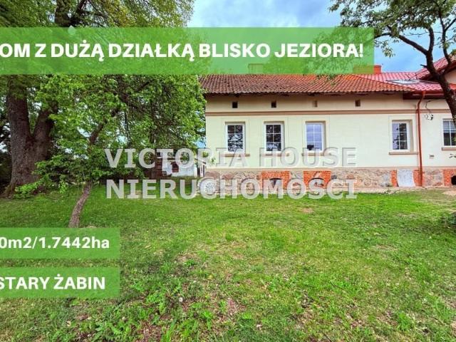 Dom z dużą działką i potencjałem blisko jeziora