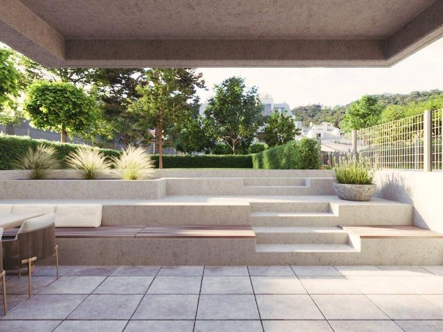 Abkühlen im hauseigenen Pool. Ihre Traumwohnung mit Terrasse oder Garten und Fernblick Nähe Maurer Wald PROVISIONSFREI !