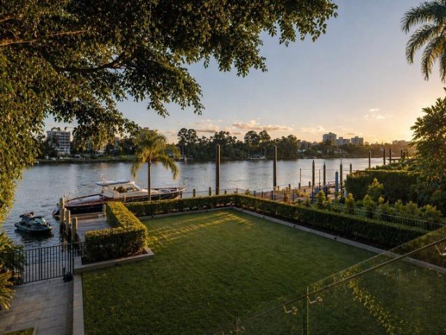 Absolute West End Riverfront 808m2 of Inter Generational Living, Offered For The Time In 32 Years
