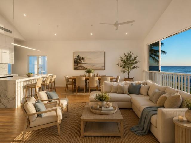 Panoramic Ocean Views Meet Coastal Luxury Living Brand New