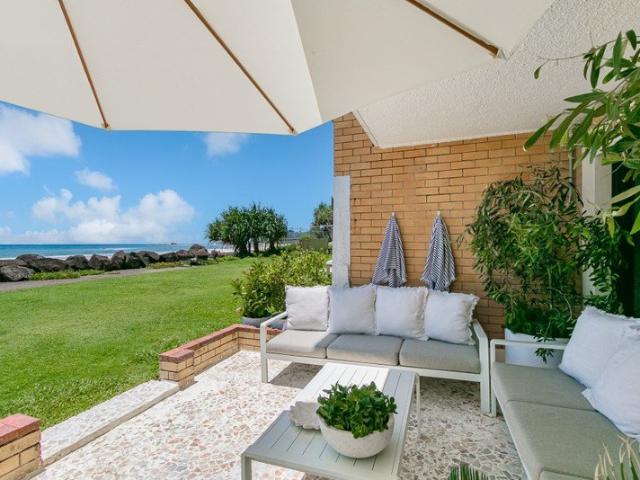 Absolute Beachfront Living in the Heart of Palm Beach Unfurnished