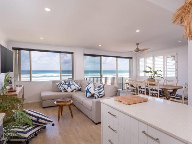 Absolute Beachfront Living in the Prestigious Albatross Avenue Furnished